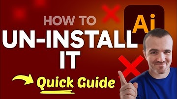 How to UNINSTALL Adobe Illustrator (Step by Step) 2025