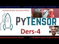 Python-PyTensor Dersleri - 4 - Jupyter NB Üzerinde Kod Örnekleri ile Anlatım