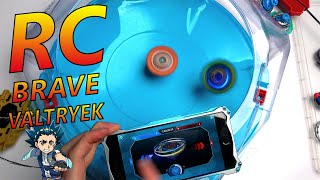 NEW HASBRO RC BRAVE VALTRYEK TESTING | Beyblade Burst Surge Speed Storm Evolution screenshot 2