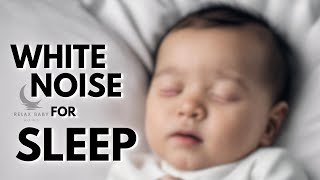 8 Hours White Noise for Deep Sleep - Dark Screen - Fall Asleep Fast