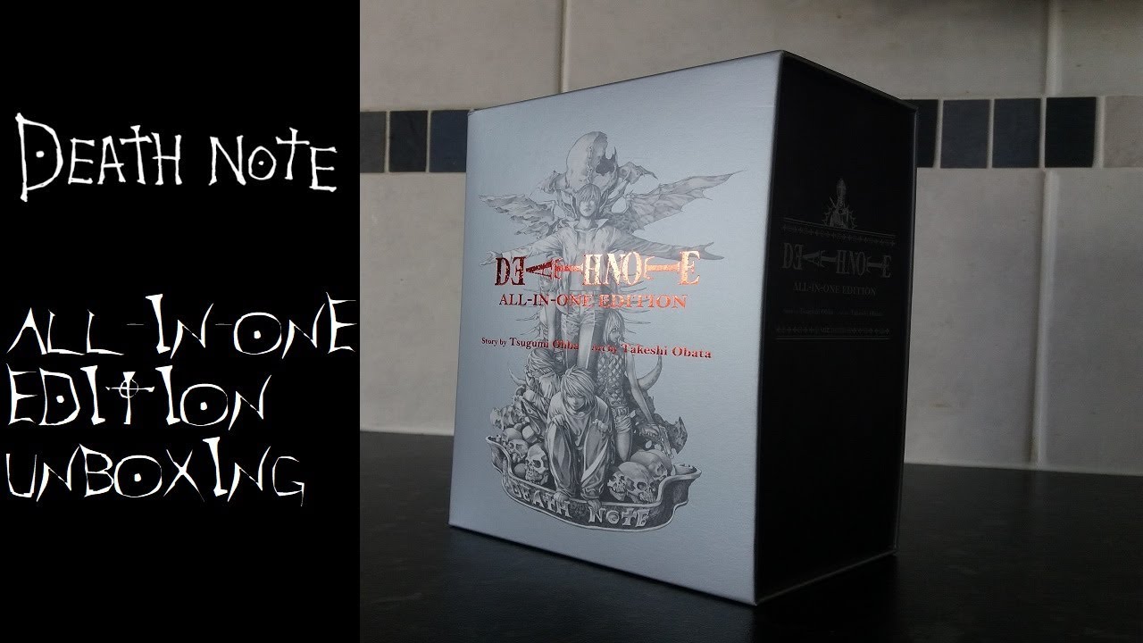 Death Note All-In-One Edition Manga Unboxing and Review - YouTube