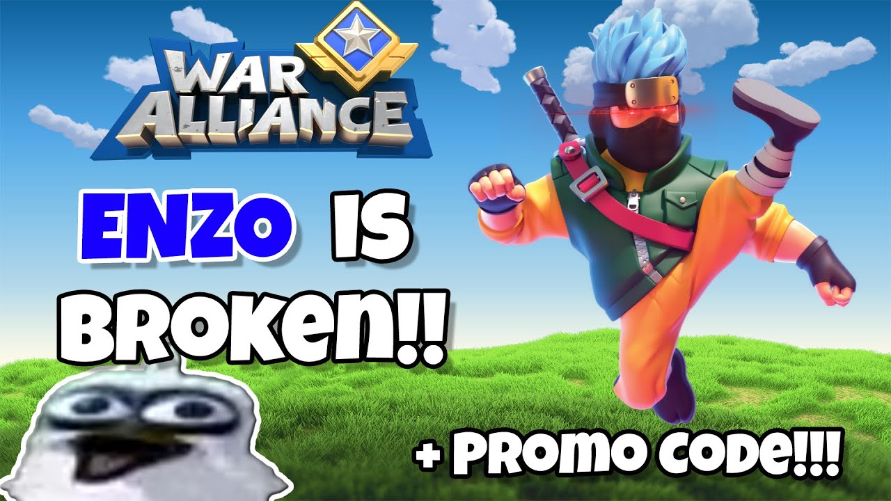 ENZO IS BROKEN War Alliance PROMO CODE YouTube