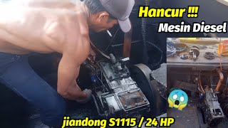 Penyebab Suara Mesin Diesel Jiandong 24 HP Mau Pecah