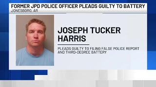 Former JPD police officer pleads guilty to battery