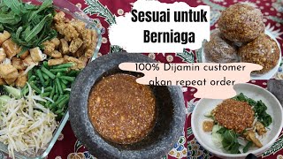 Resepi Kuah Pecal Dijamin Sedap Dan Tahan Lama