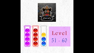 لعبة ball sort puzzle من المستوى 51 الى المستوى 60 screenshot 5