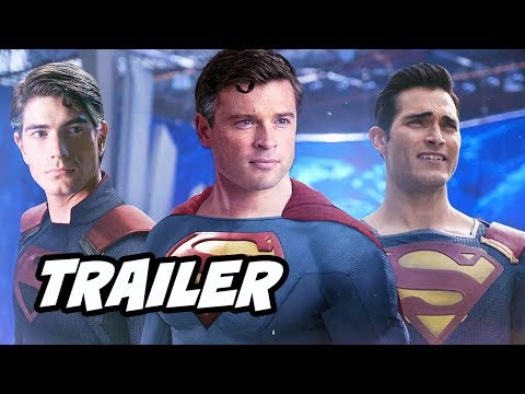 The Flash Crisis On Infinite Earths Trailer - Superman Easter Eggs Breakdown