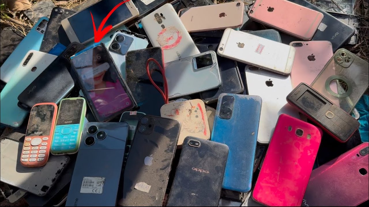 i Found Broken Phone a lot & More from Garbage Dumps !! Restore VIVO Y21 Cracked