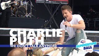Charlie Puth - 'We Don't Talk Anymore'  (Live At Capital’s Summertime Ball 2017) chords sheet