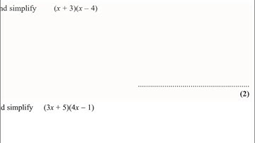 Expanding double brackets | Foundation and Higher GCSE | JaggersMaths