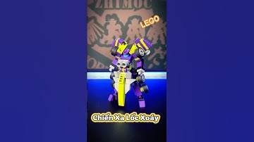 Lắp Ghép Siêu Robot Lego Chiến Xa Lốc Xoáy  #lego  #dochoi #robot