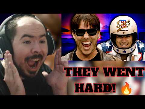 Tom Cruise vs Evel Knievel Is INSANE! 🔥 | Epic Rap Battles of History REACTION