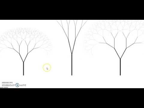 Recursively Drawn Trees