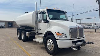 2026 Kenworth T-480 4K Water Truck Walkaround