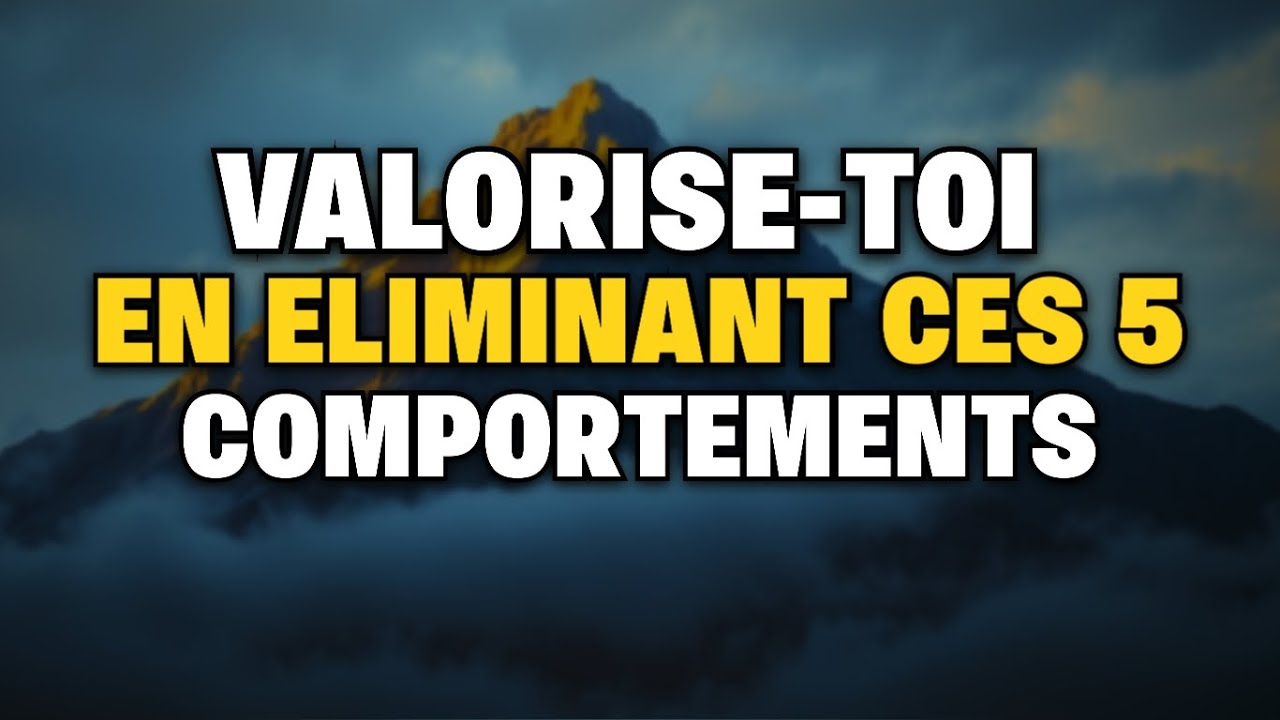 🚫 Comment te VALORISER en ÉLIMINANT ces 5 HABITUDES TOXIQUES Carl Jung