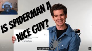 Andrew Garfield Answers the Web's Most Searched Questions | WIRED - Reaction