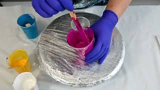 Thin Paint vs Thick Paint in Acrylic Pouring | Final Results