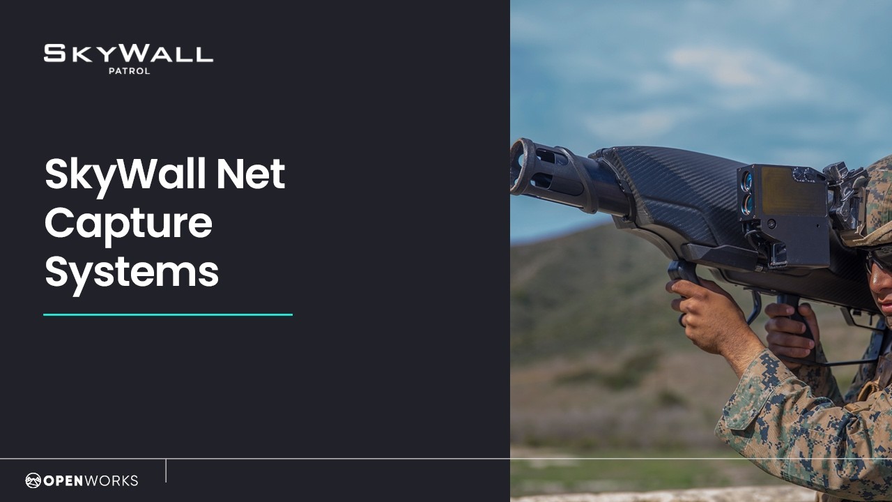 SkyWall Net Capture Systems | Low-Collateral Damage C-UAS Defeat ...