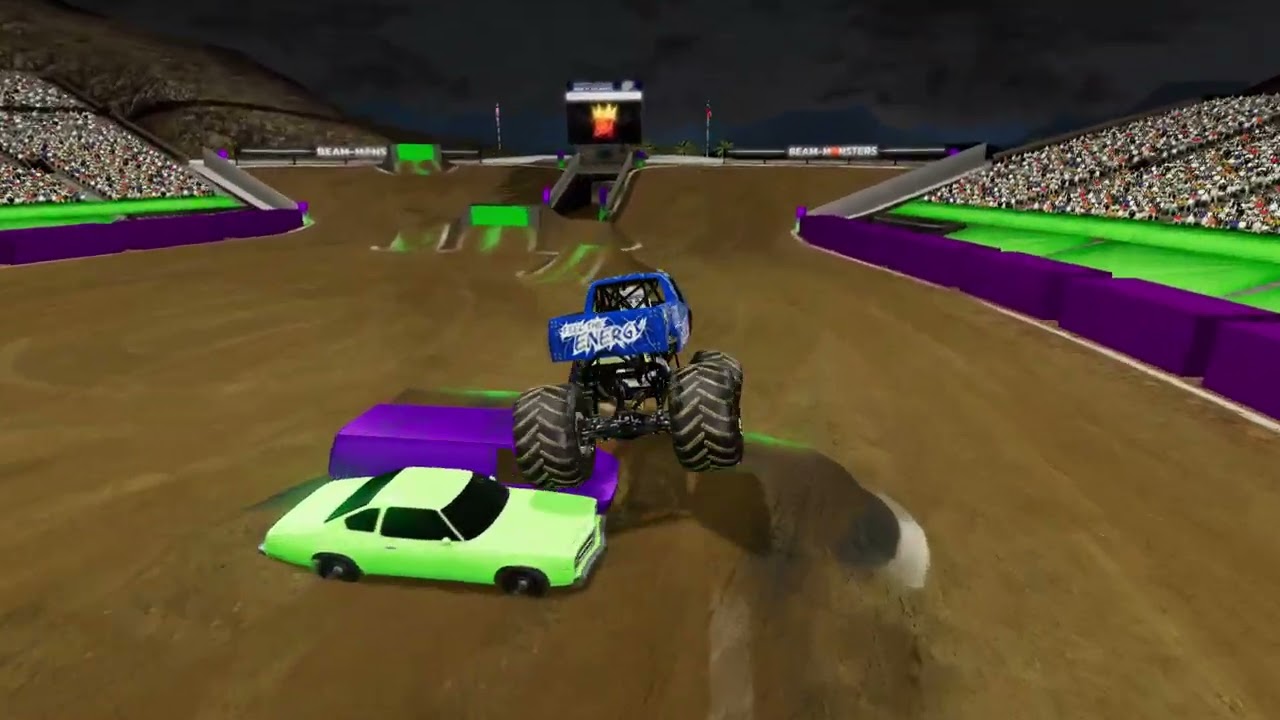 Blue Thunder Freestyle at Sun Bowl Custom BeamNG