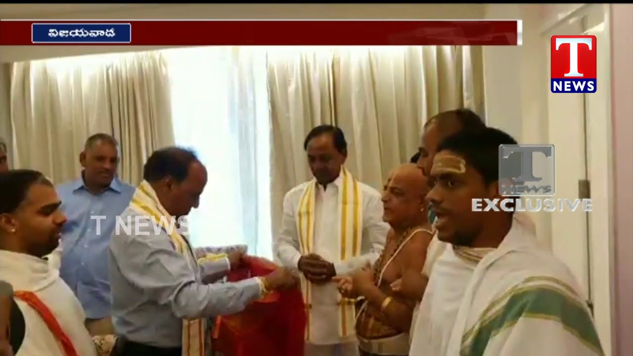 harish rao speech in kodangal AP Ministers Grand Welcome to CM KCR | Vijayawada | Tnews Telugu