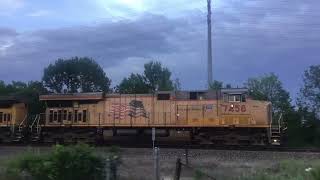UP 7458 SB Leads Coal DPU Houston,Tx
