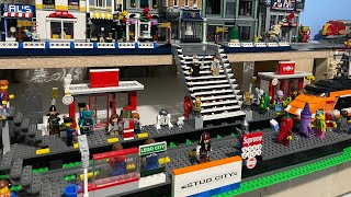 Lego City Train Station Moc