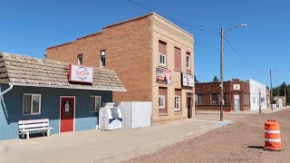 Empty Small Towns In North Dakota  Cross Country Road Trip / Enchanted Highway & Closed Downtowns