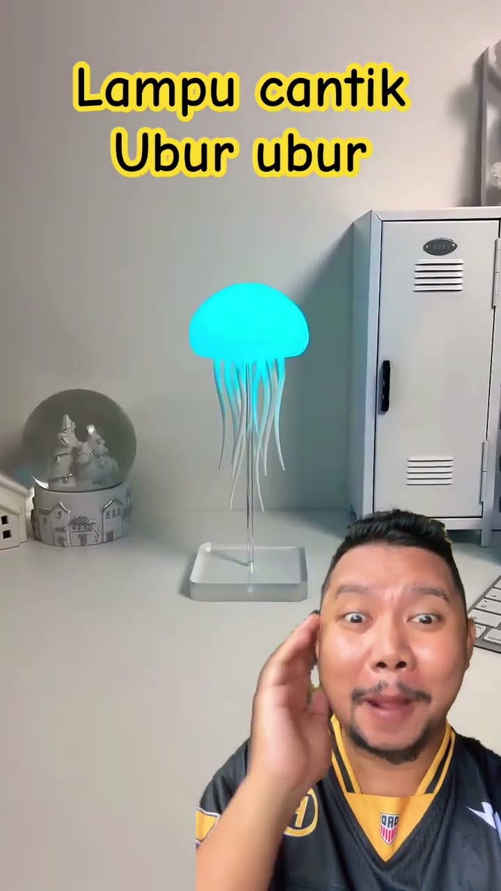 LAMPU CANTIK UBUR UBUR LUCU!!!?? #aesthetic #lamp #homedecor #light #art #foryou