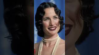 Andie MacDowell Antes y después #shorts