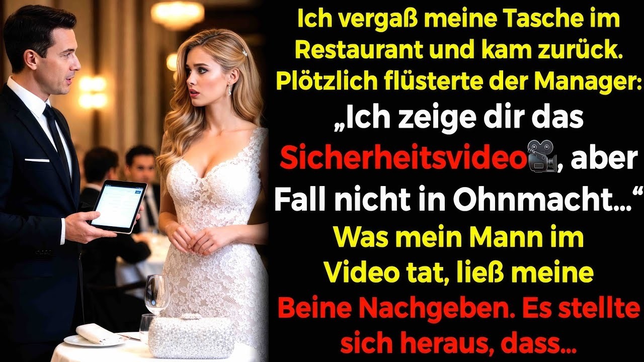 Tasche vergessen, zurück👜 Manager flüsterte🤔 „Sieh das Sicherheitsvideo🎥 Aber nicht…“⁉️
