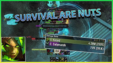 SURVIVAL HUNTER BLASTING 230K DPS IN 9.2PTR!!|Daily WoW Highlights #332 |