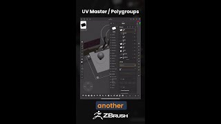 UVMaster and Polygroups in ZBrush