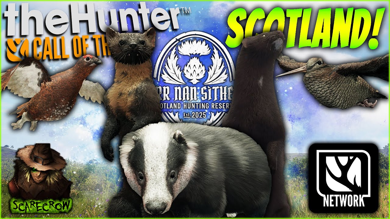 Hunting EVERY New Species On Scotland Leads To A Diamond Mink! Call of the wild EARLY ACCESS