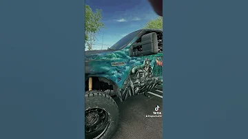 Night Rider Batman Dope LiftedLife BigTires 4x4Life LEDLights TruckMods Monstertruck 