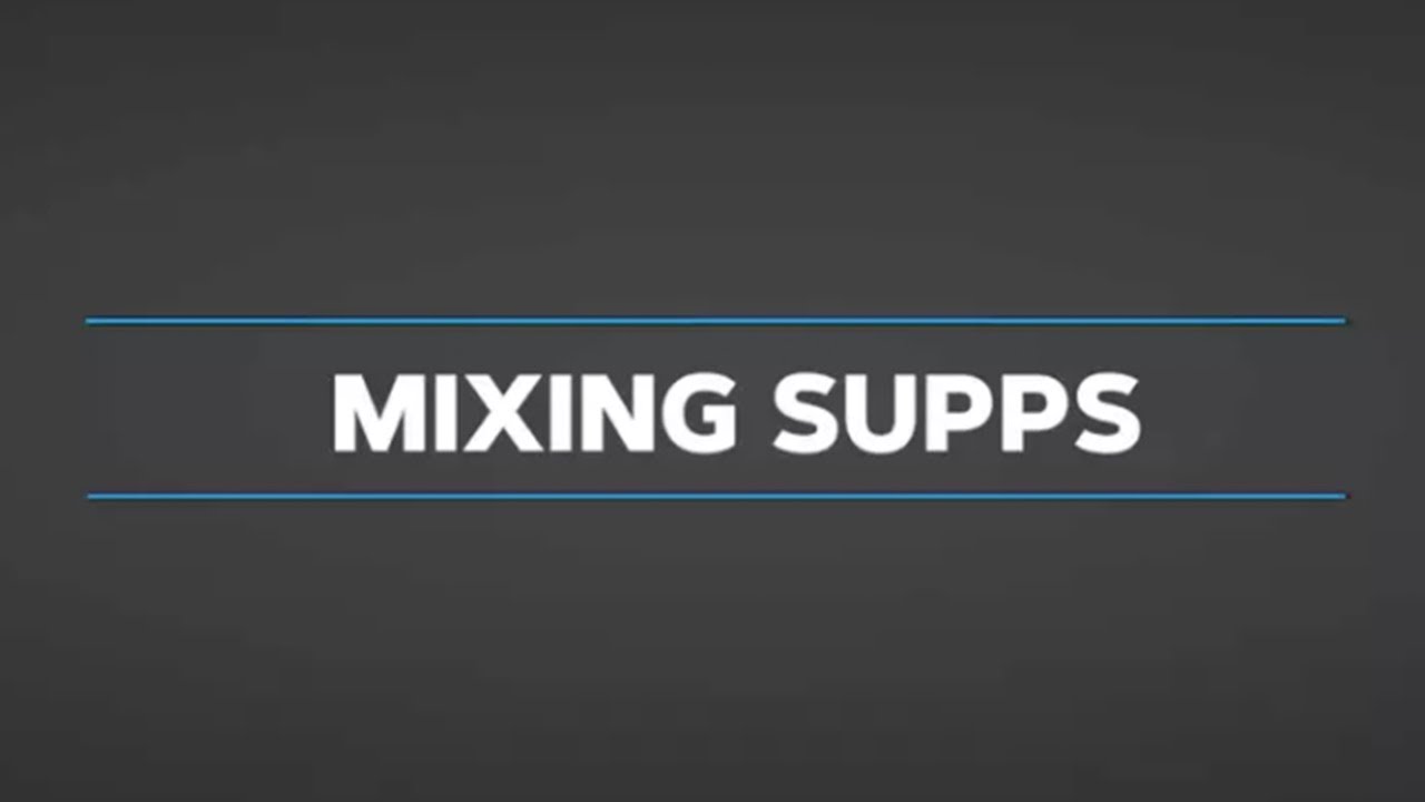 Gethin's Beginner Daily Video Trainer: Day 14 Mixing Supps - YouTube KAGED MUSCLE
