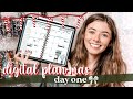 DIGITAL PLAN WITH ME || December 2020 iPad Pro PLAN-MAS Day 1 🎄