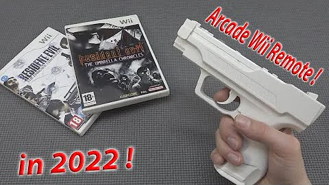 Resident Evil Arcade Wii Light Gun Gaming in 2022 !