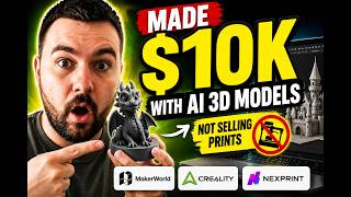 How I Made $10,000 With AI 3D Models