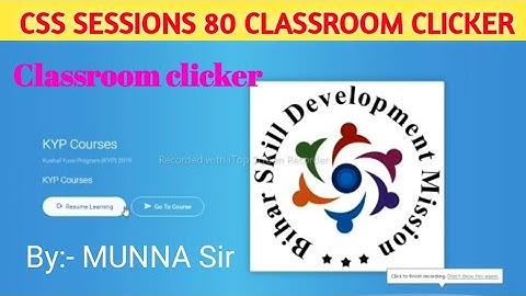 kyp session 80 css classroom clicker | CSS 80 classroom clicker | Classroom clicker session 80 css