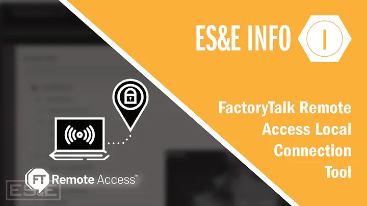 FactoryTalk Remote Access Local Connection Tool