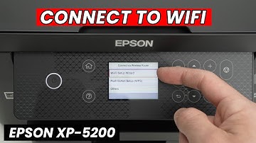 Epson XP-5200 : How to Connect to Your Wifi Network