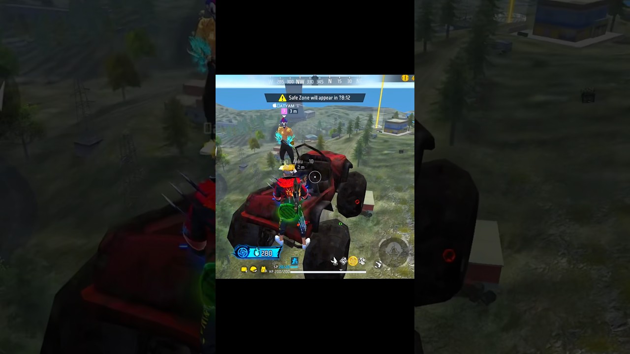 MONSTER TRUCK IN AIR TRICK☠️🔥 