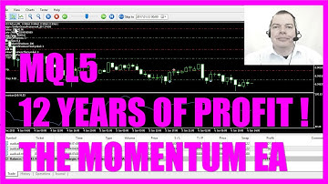 MQL5 TUTORIAL - ADVANCED 12 YEARS OF PROFIT MOMENTUM EA