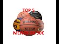 TOP 5 mejores balones de baloncesto para exterior/outdoor por menos de 50 euros