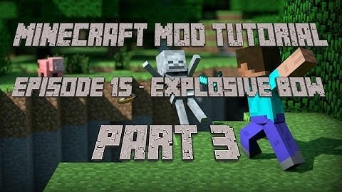 How to Make a Minecraft Mod (1.7.10) - Episode 17 - Arrow Item!