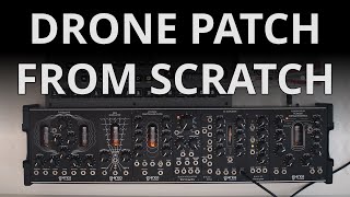 Drone Patch From Scratch with Erica Synths Fusion Drone System
