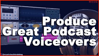 Master the Art of Voiceovers in Logic Pro X 🎤| Logic Vocal Chain