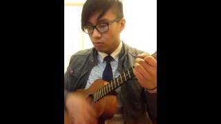 Vignette de la vidéo "Heard Em Say ukulele snippet cover"