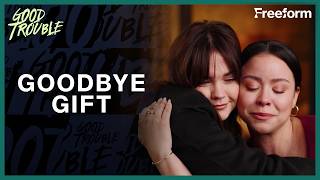 Maia Mitchell & Cierra Ramirez's Goodbye Gift | Good Trouble | Freeform