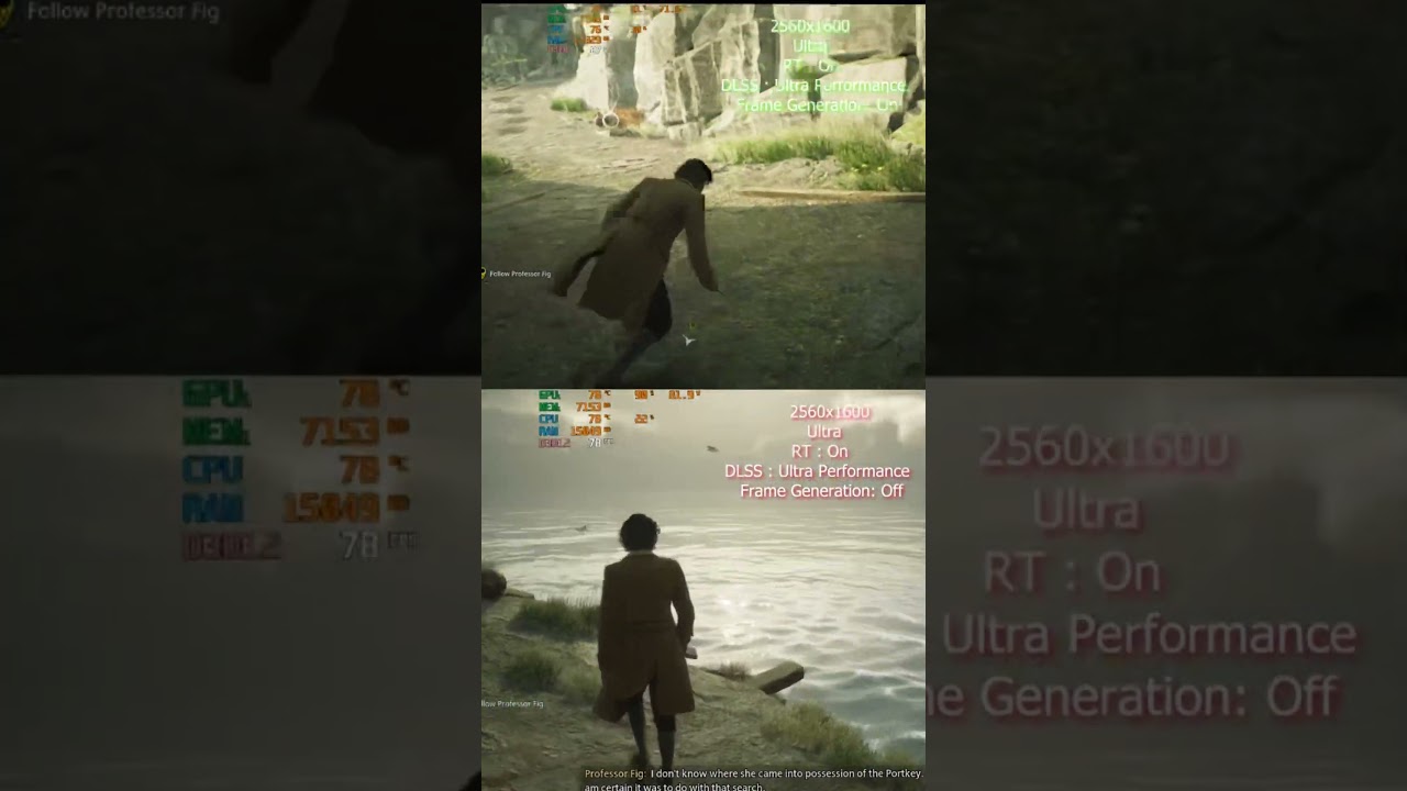 Hogwards Legacy DLSS 3 Performance in RTX 4060. 